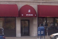 Pittsburgh Storefront Awning - Commercial welded frame dome & quarter barrel style awnings 16.