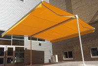 Mt. Lebanon Patio Awning - Commercial retractable terrace cover awning 5a.