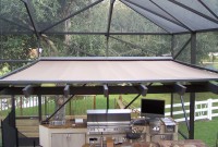 Residential veranda/pergola retractable awning 7a.