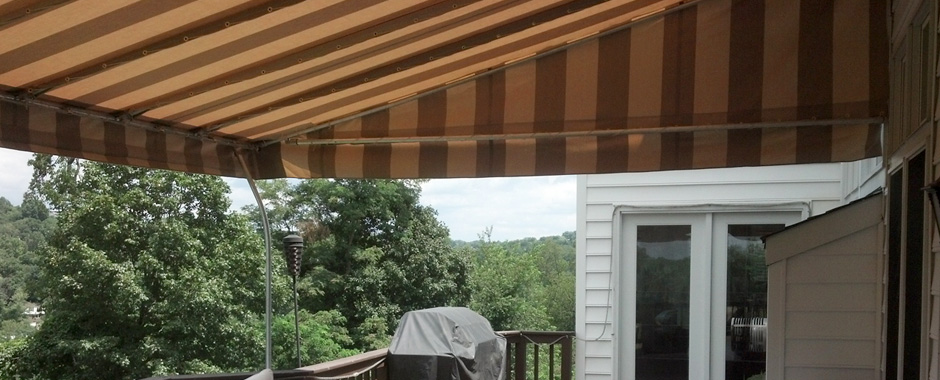 Stationary Deck Awning