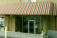 Mt. Lebanon Flat Panel Awnings - Commercial welded frame awnings 8a.