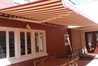 Residential adjustable pitch retractable patio awning 22.